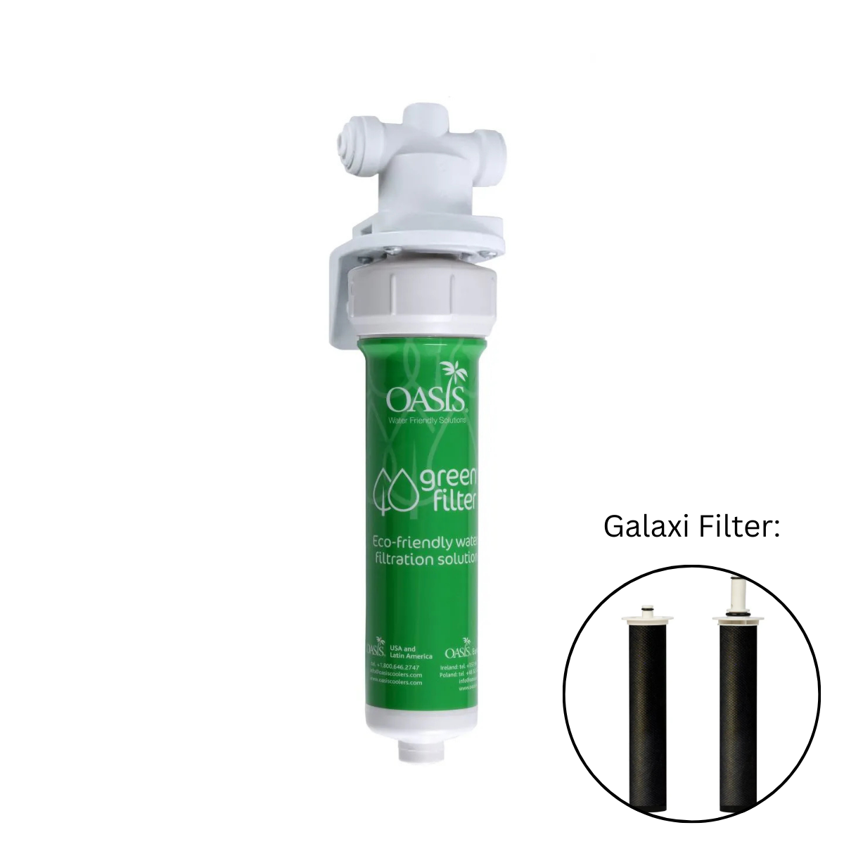 Oasis Green Filter Media Galaxi