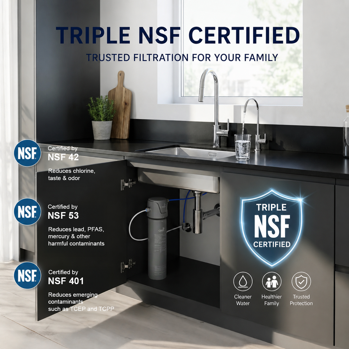 Oasis Nobel Under Sink Drinking Water Systems